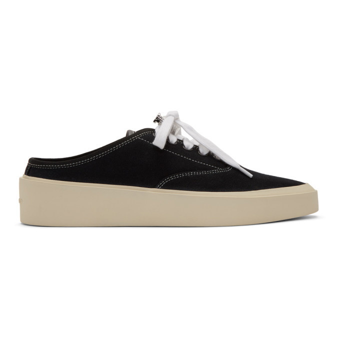 Photo: Fear of God Black 101 Backless Sneakers