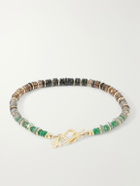 Peyote Bird - Tecolote Gold-Plated Multi-Stone Bracelet - Multi