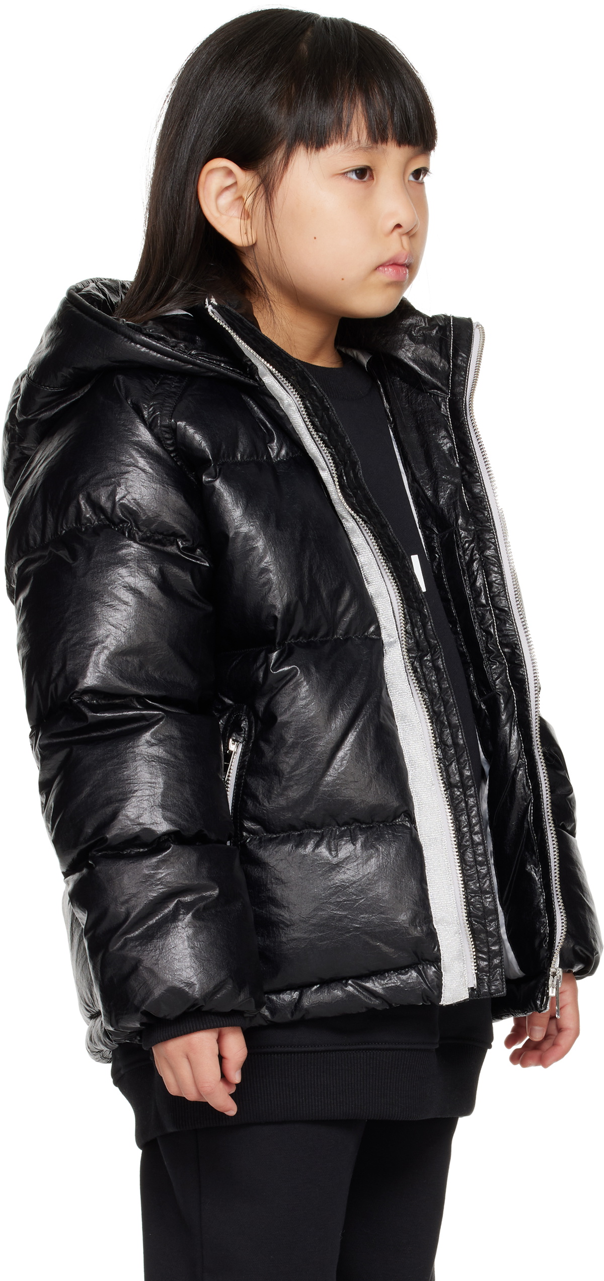 Givenchy Kids Black Puffer Down Jacket