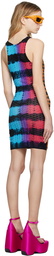 AGR Multicolor Tie-Dye Minidress