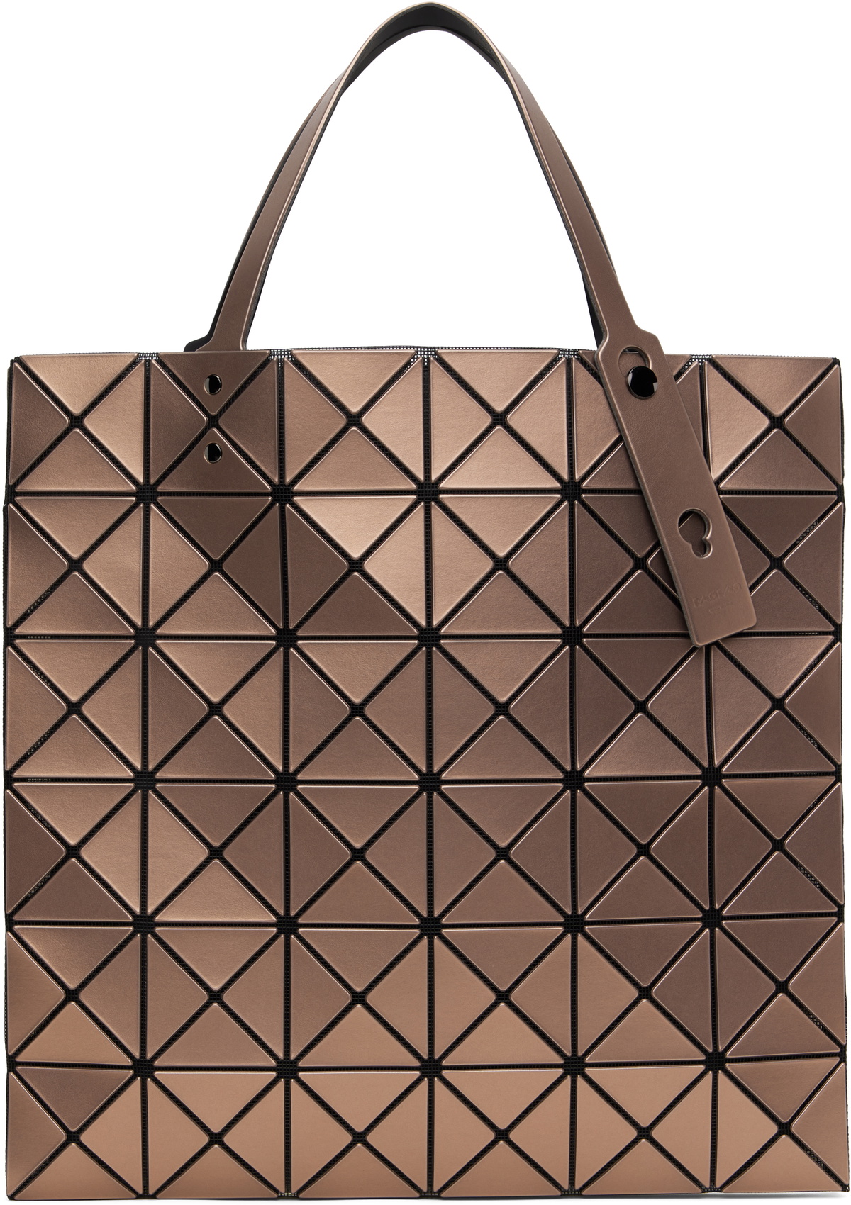 BAO BAO ISSEY MIYAKE ブラウン トートバッグ BAO BAO ISSEY MIYAKE Brown Lucent Metallic Tote Bao Bao Issey Miyake