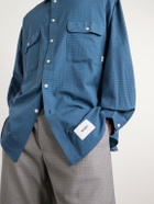 WTAPS - Checked Seersucker Shirt - Green