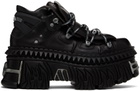 VETEMENTS Black New Rock Edition Platform Sneakers