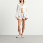 Nike Women's x SKIMS Stretch Nylon Oversized Jacket in Ivory