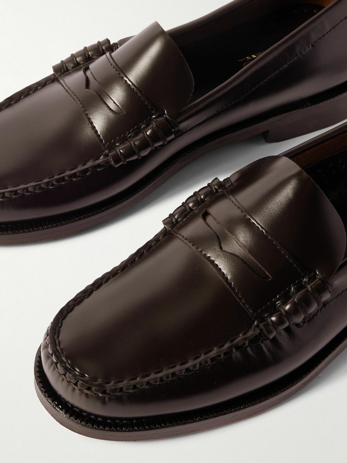 Sebago - Classic Dan Leather Penny Loafers - Brown Sebago display picture 1