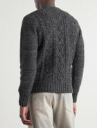 Inis Meáin - Aran Cashmere Sweater - Gray