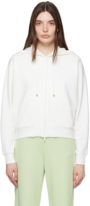 Photo: Max Mara Leisure White Kamila Hoodie