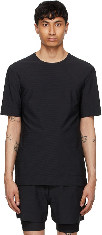 Photo: JACQUES Black Nylon Movement T-Shirt