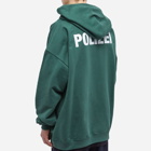 Vetements Men's Polizei Popover Hoody in Police Green