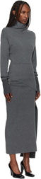 Lanvin Gray Wool & Cashmere Maxi Dress