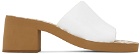 See by Chloé White Essie Heeled Sandals