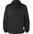 Satisfy - Paint-Splattered Shell Hooded Jacket - Black