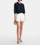 Stella McCartney Mid-rise denim shorts