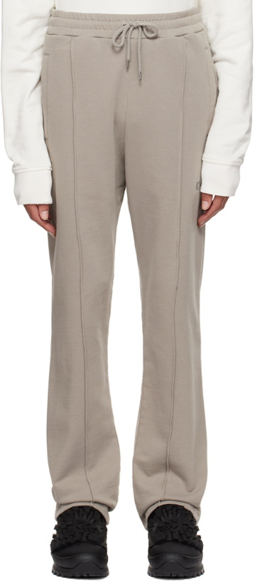 Photo: 424 Taupe Pinched Seam Lounge Pants