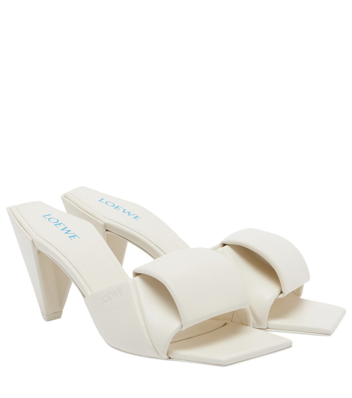 Photo: Loewe Origami leather mules