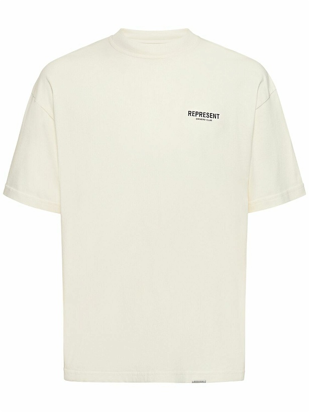 Photo: REPRESENT - Owners Club Logo Cotton T-shirt