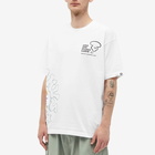 Men's AAPE Rainbow Camo T-Shirt in White