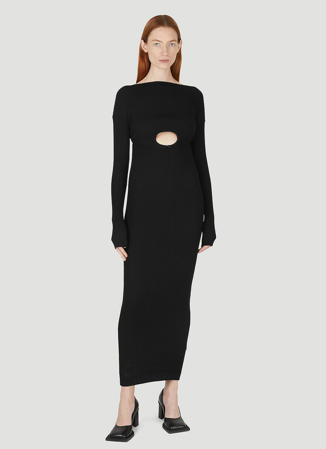 Wynn Hamlyn Cut-Out Motif Dress