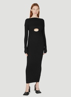Wynn Hamlyn Cut-Out Motif Dress