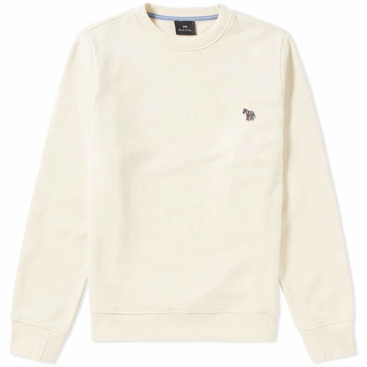 Photo: Paul Smith Zebra Crew Sweat Neutrals