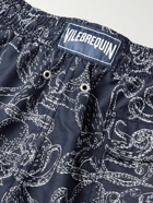 Vilebrequin - Moorea Straight-Leg Mid-Length Printed Recycled Swim Shorts - Blue