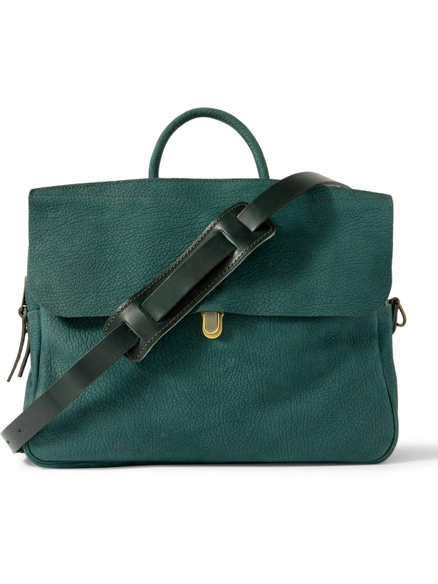 Photo: Bleu de Chauffe - Zeppo Full-Grain Nubuck Briefcase