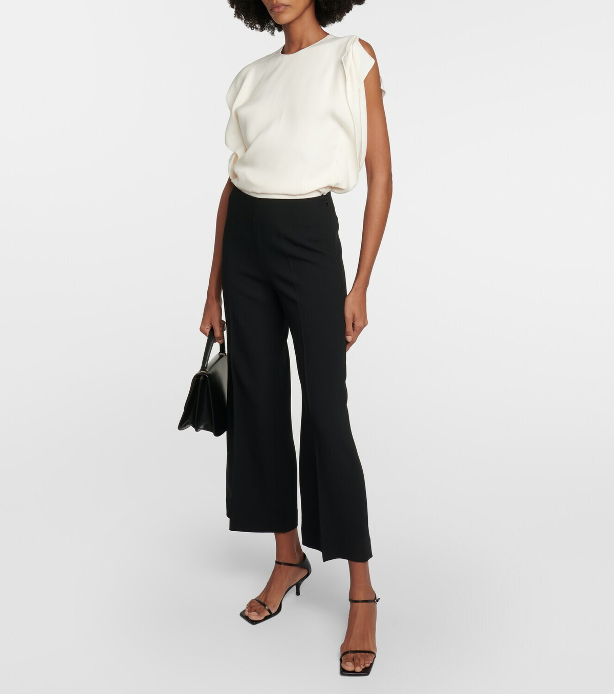 Toteme Draped satin top