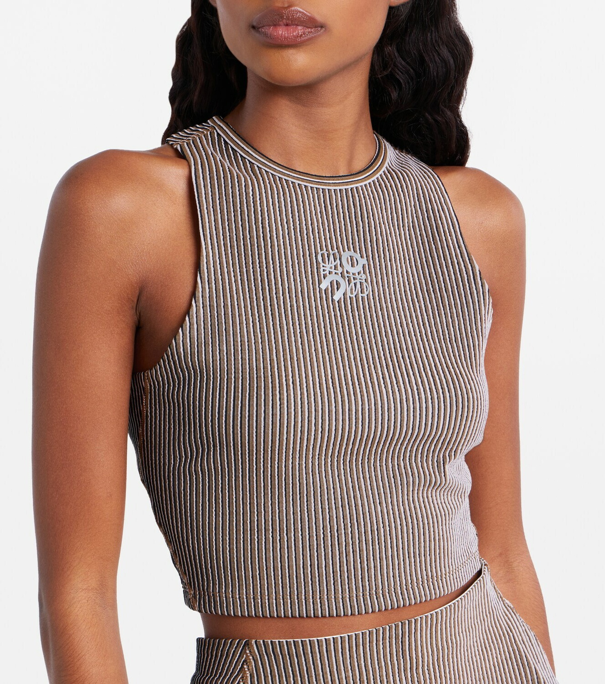 Loewe x On jacquard jersey tank top