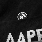 Men's AAPE Jacquard Knit in Black