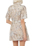 MC2 Saint Barth Woman Flower Linen Dress Hermione