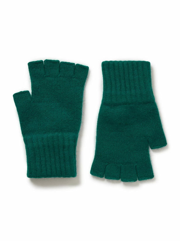 Photo: Drake's - Cashmere Fingerless Gloves
