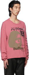 Enfants Riches Déprimés Pink Japanese Buffalo '66 Long Sleeve T-Shirt