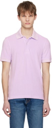 TOM FORD Purple Buttoned Polo