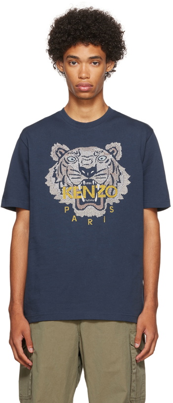 Photo: Kenzo Navy Tiger T-Shirt