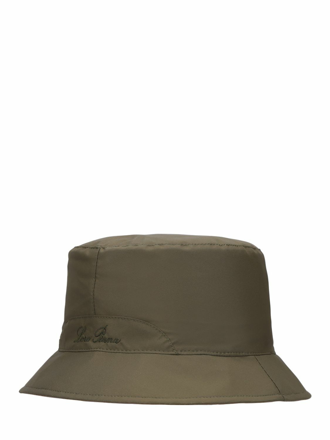 小物 Loro piana green strom system bucket hat LORO PIANA - Wind Storm Reversible Bicolor Bucket Hat Loro Piana