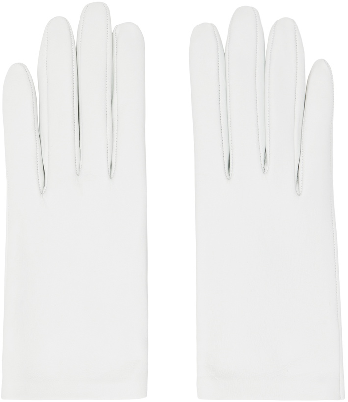 Photo: The Row Off-White Lorella Gloves