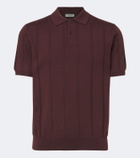 Canali Virgin wool polo shirt