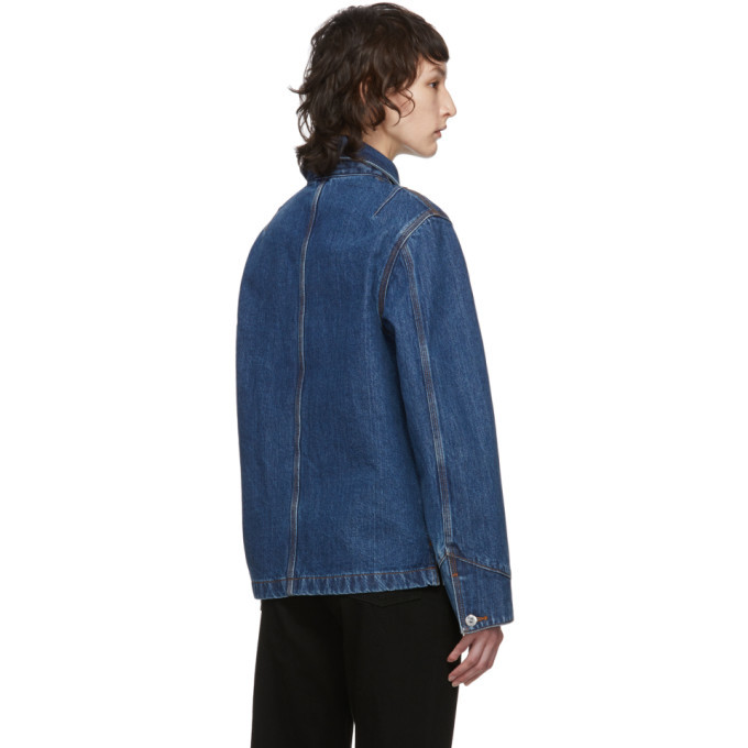 A.P.C. Indigo Carhartt WIP Edition Talk Denim Jacket A.P.C.
