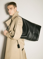 Saint Laurent Leather Hobo Tote Bag