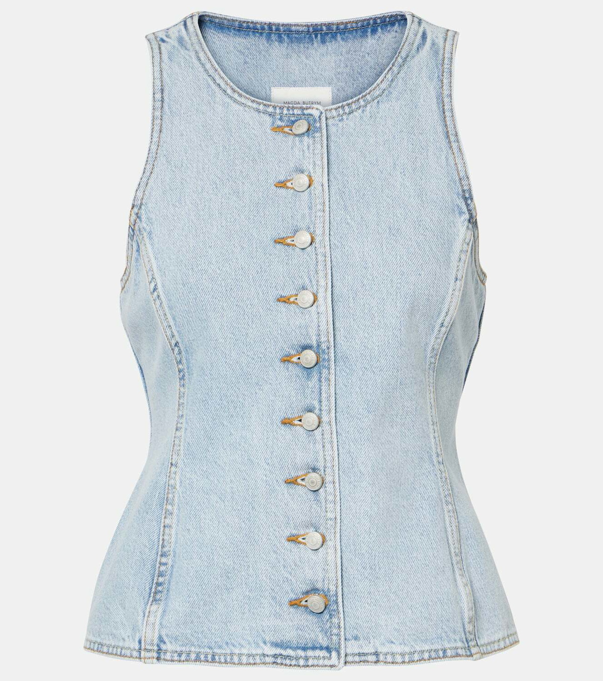 Magda Butrym Denim vest