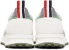 Thom Browne Green Reflective Nylon Tech Sneakers