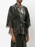 GOLDHAWK - Velvet Short Kimono