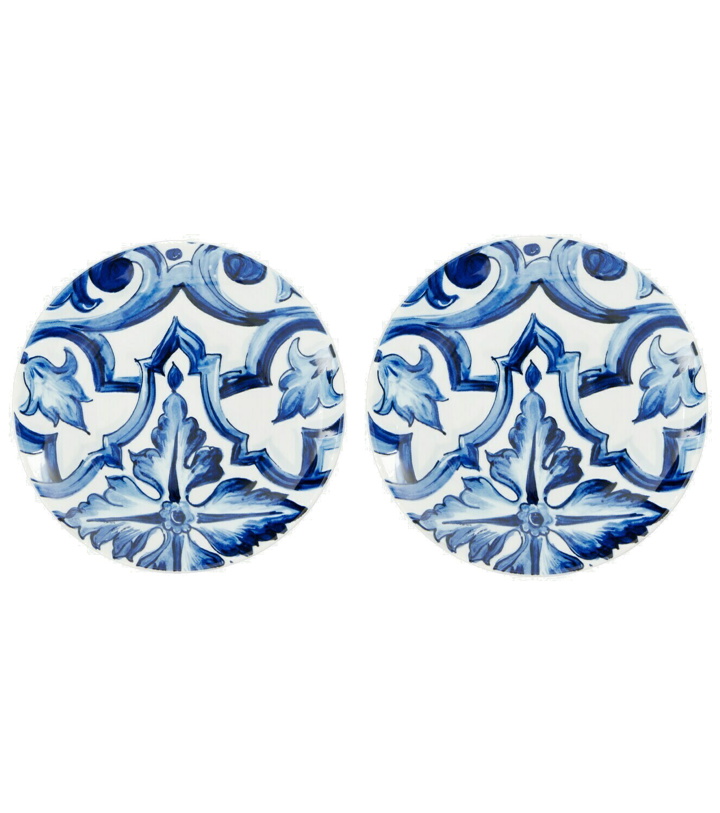 Photo: Dolce&Gabbana Casa - Set of 2 porcelain dessert plates