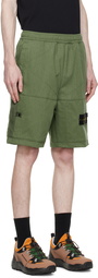 Stone Island Khaki L0102 Shorts