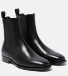 The Row - Grunge leather Chelsea boots