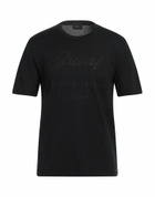 Brioni Mens T-shirt in Black