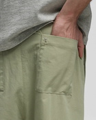 Ami Paris Elasticated Waist Pant Green - Mens - Casual Pants