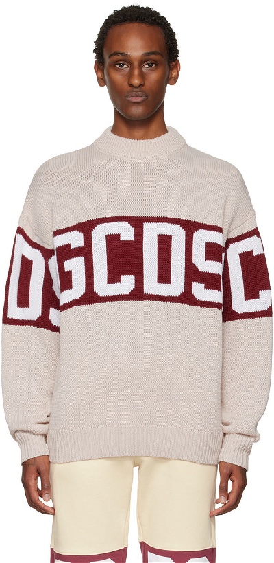 Photo: GCDS Off-White Band Sweater