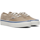 Vans Beige OTW Authentic 44 Siped Vibram Sneakers
