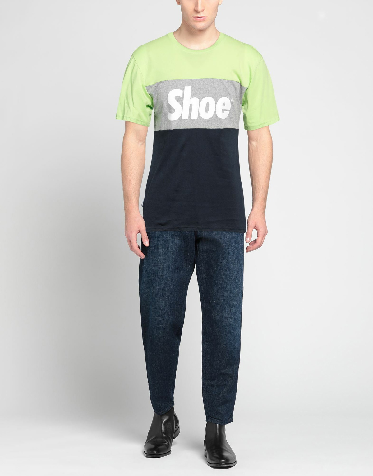 Shoe Mens T-shirt Midnight in Blue